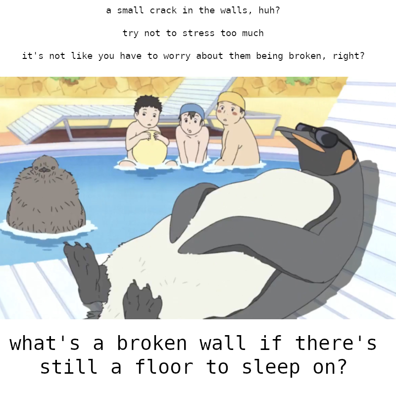 broken walls