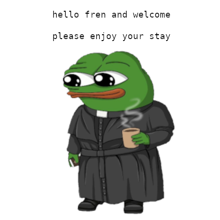 cozy priest pepe