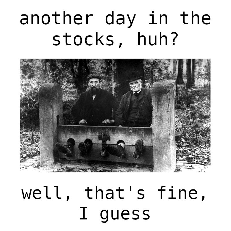 day in the stocks