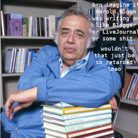 harold bloom