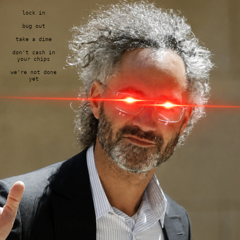Karp laser eyes
