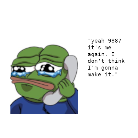 pepe calling 988