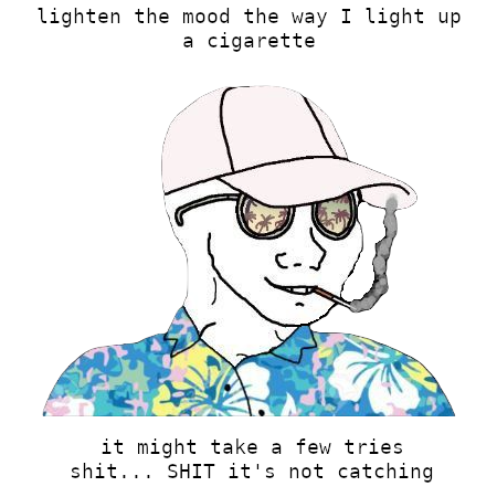 smoking wojak
